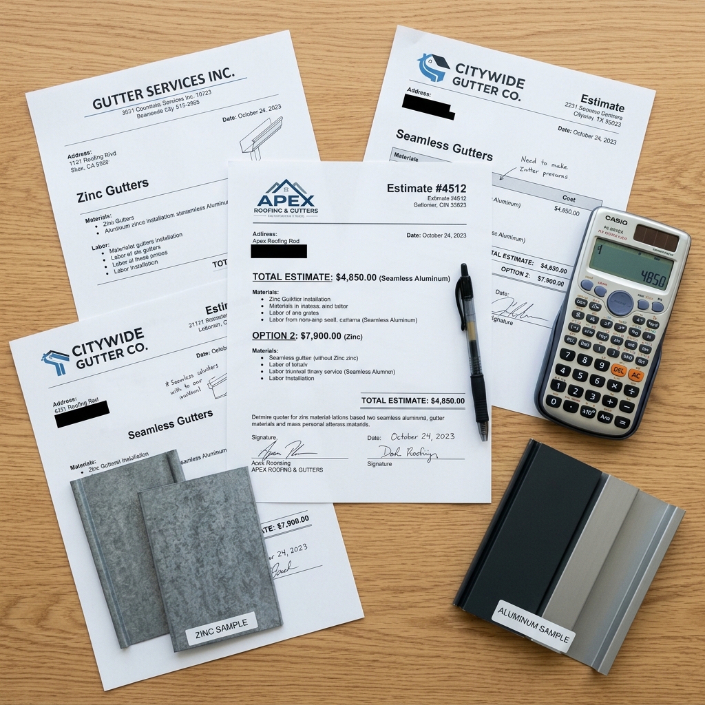 Comment comparer les devis de gouttières efficacement ?