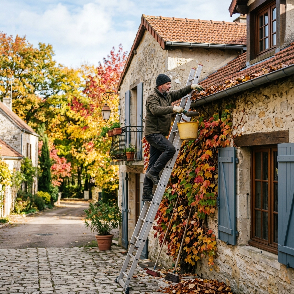 Entretien et durée de vie pour gouttières